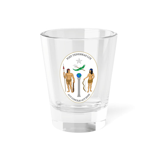 Obverse of the Coat of Arms of Chile (1812-1814) - Shot Glass 1.5oz