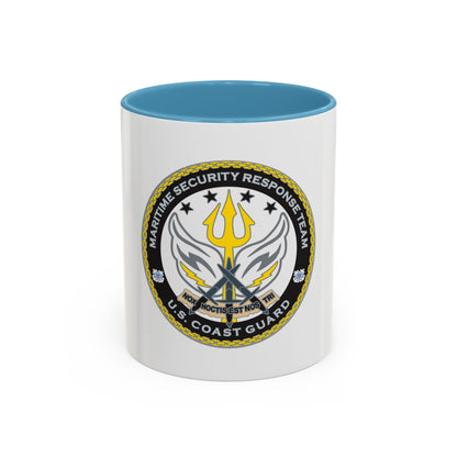 Maritime Security Response Team (U.S. Coast Guard) Accent Coffee Mug