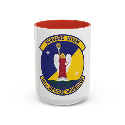 101st Rescue Squadron (U.S. Air Force) Accent Coffee Mug