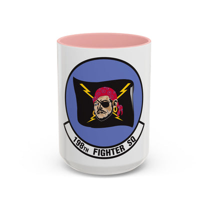198 Fighter Squadron (U.S. Air Force) Accent Coffee Mug
