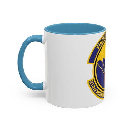 314th Mission Support Squadron (U.S. Air Force) Accent Coffee Mug