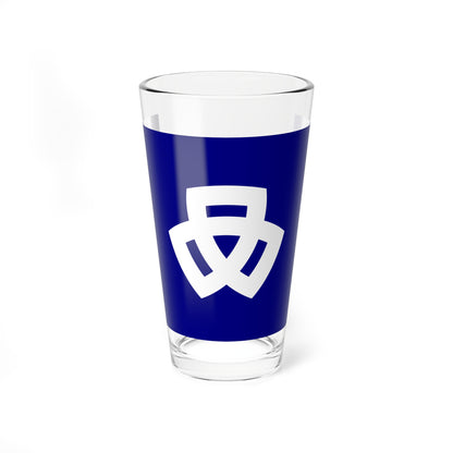 Flag of Nishiki Hyogo 1960-1999 (Japan) Pint Glass 16oz