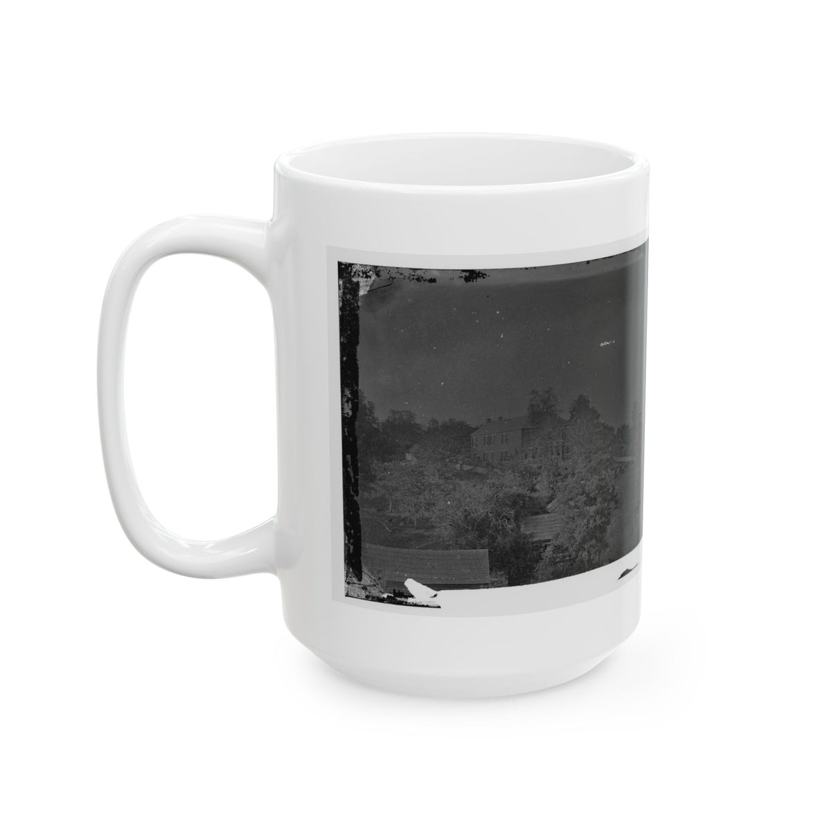 Antietam, Maryland. Gen. Joe Hooker's Headquarters(2) (U.S. Civil War) White Coffee Mug