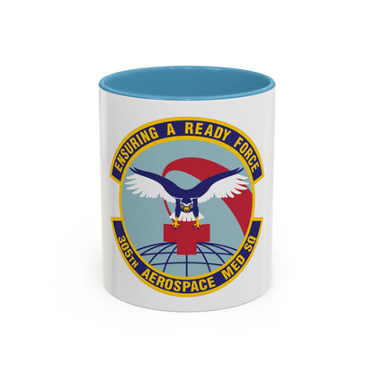 305th Aerospace Medicine Squadron (U.S. Air Force) Accent Coffee Mug