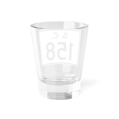 SC-158 (South Carolina) (Road Sign) Shot Glass 1.5oz