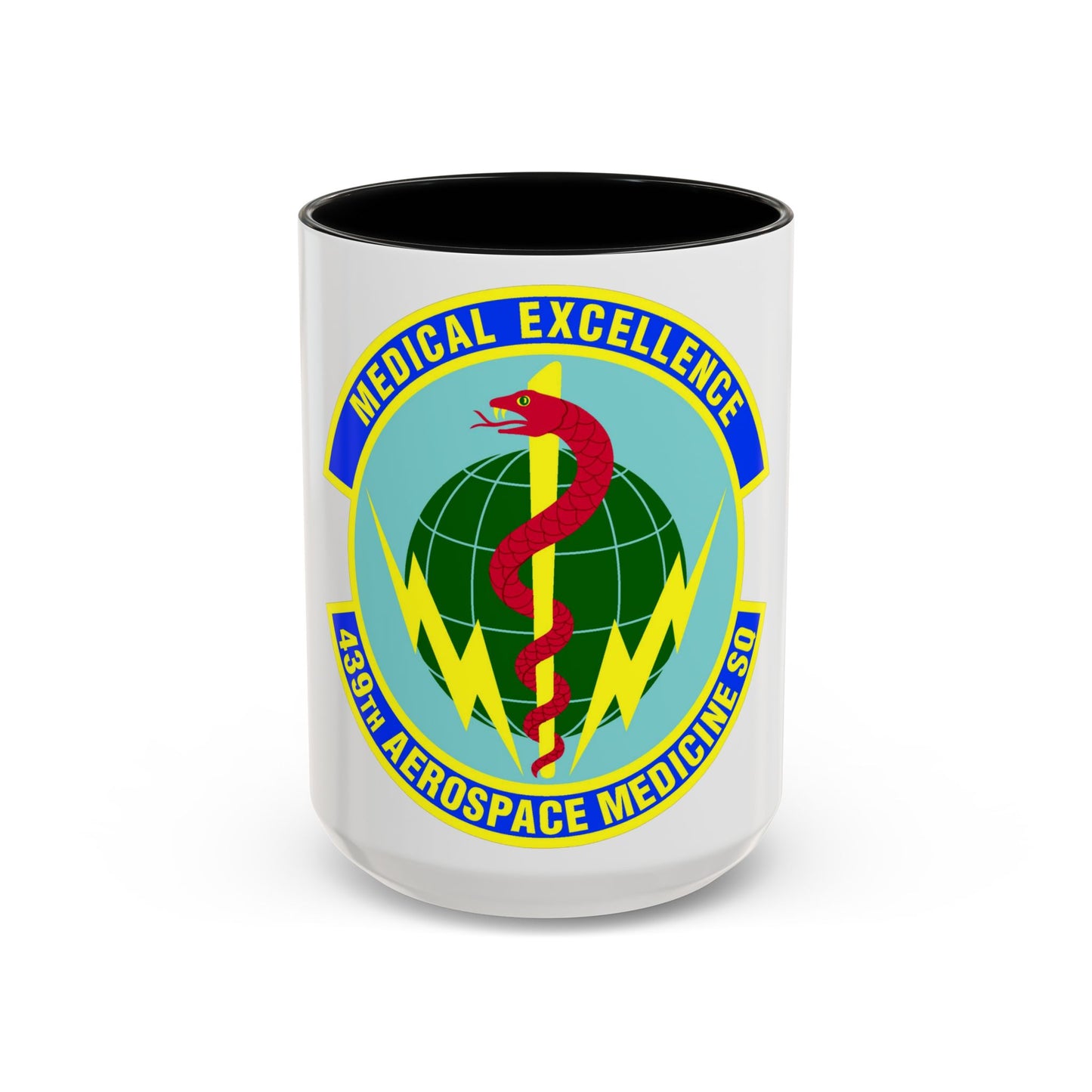 439th Aerospace Medicine Squadron (U.S. Air Force) Accent Coffee Mug