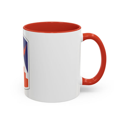 7th Signal Brigade (U.S. Army) Accent Coffee Mug