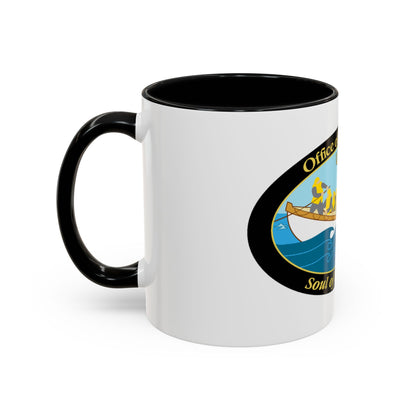USCG Office of Boat Forces (U.S. Coast Guard) Accent Coffee Mug