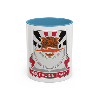 86 Signal Battalion (U.S. Army) Accent Coffee Mug