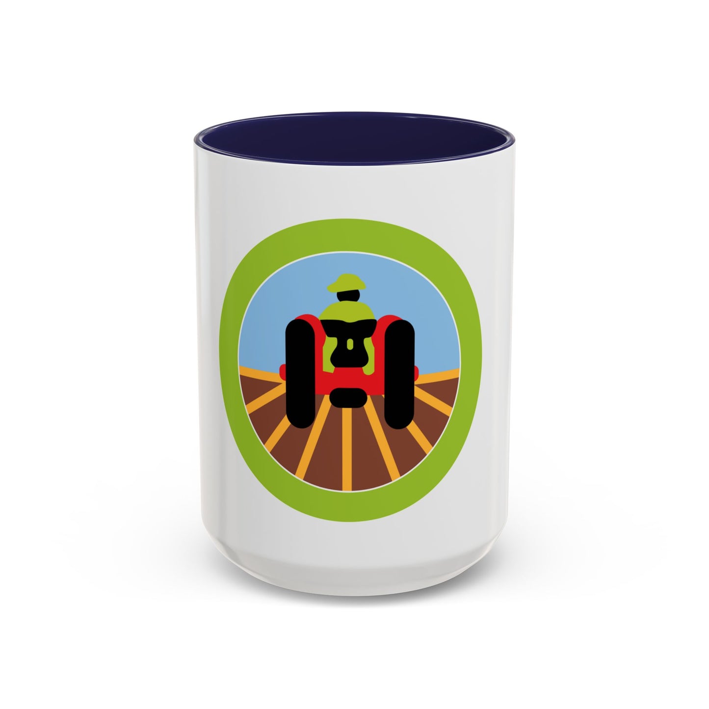 Farm Mechanics (Boy Scout Merit Badge) Accent Coffee Mug