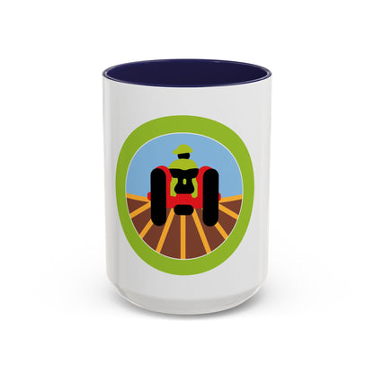 Farm Mechanics (Boy Scout Merit Badge) Accent Coffee Mug