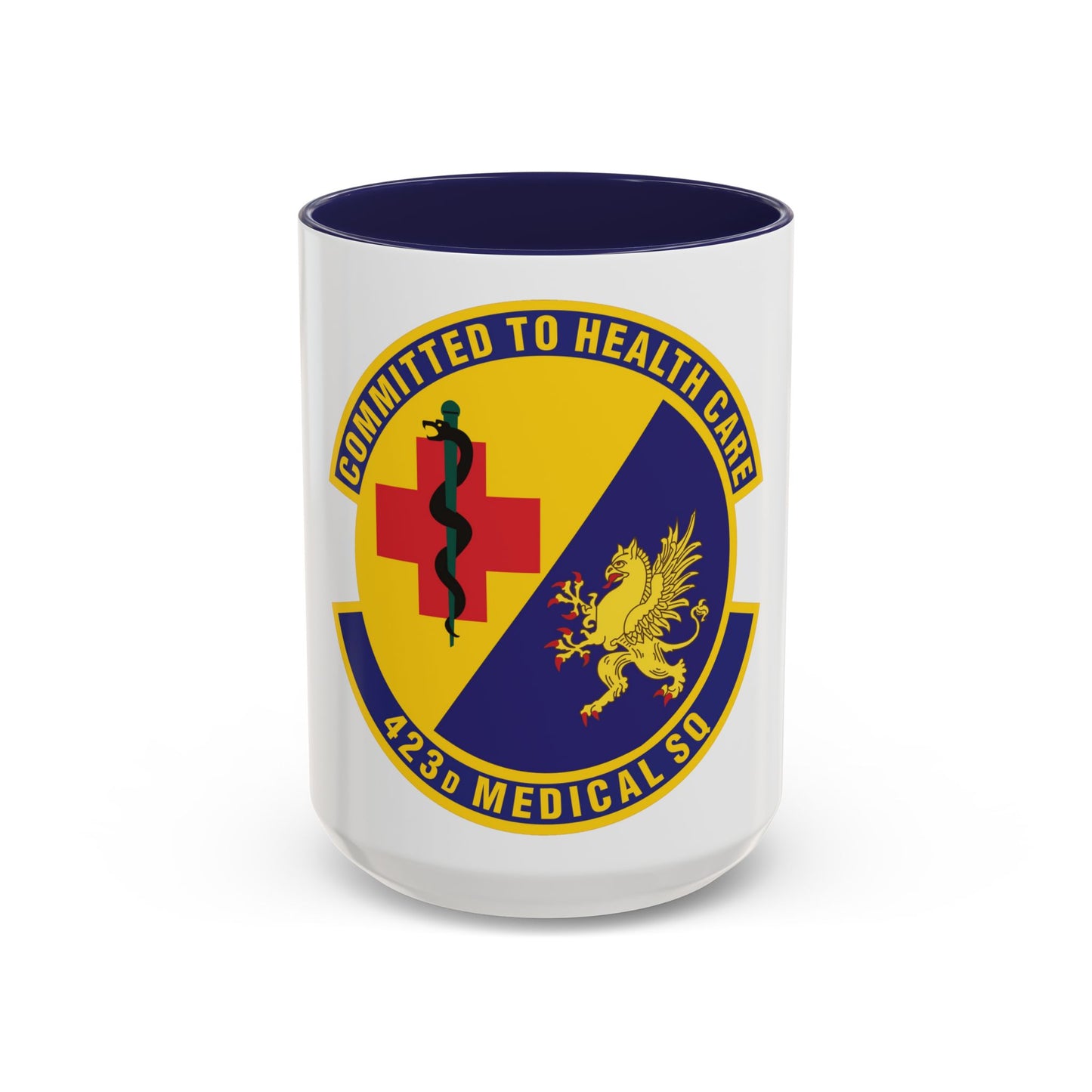 423d Medical Squadron (U.S. Air Force) Accent Coffee Mug