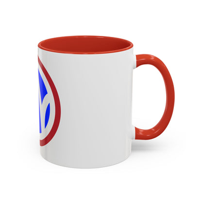 89th Regional Readiness Command SSI (U.S. Army) Accent Coffee Mug