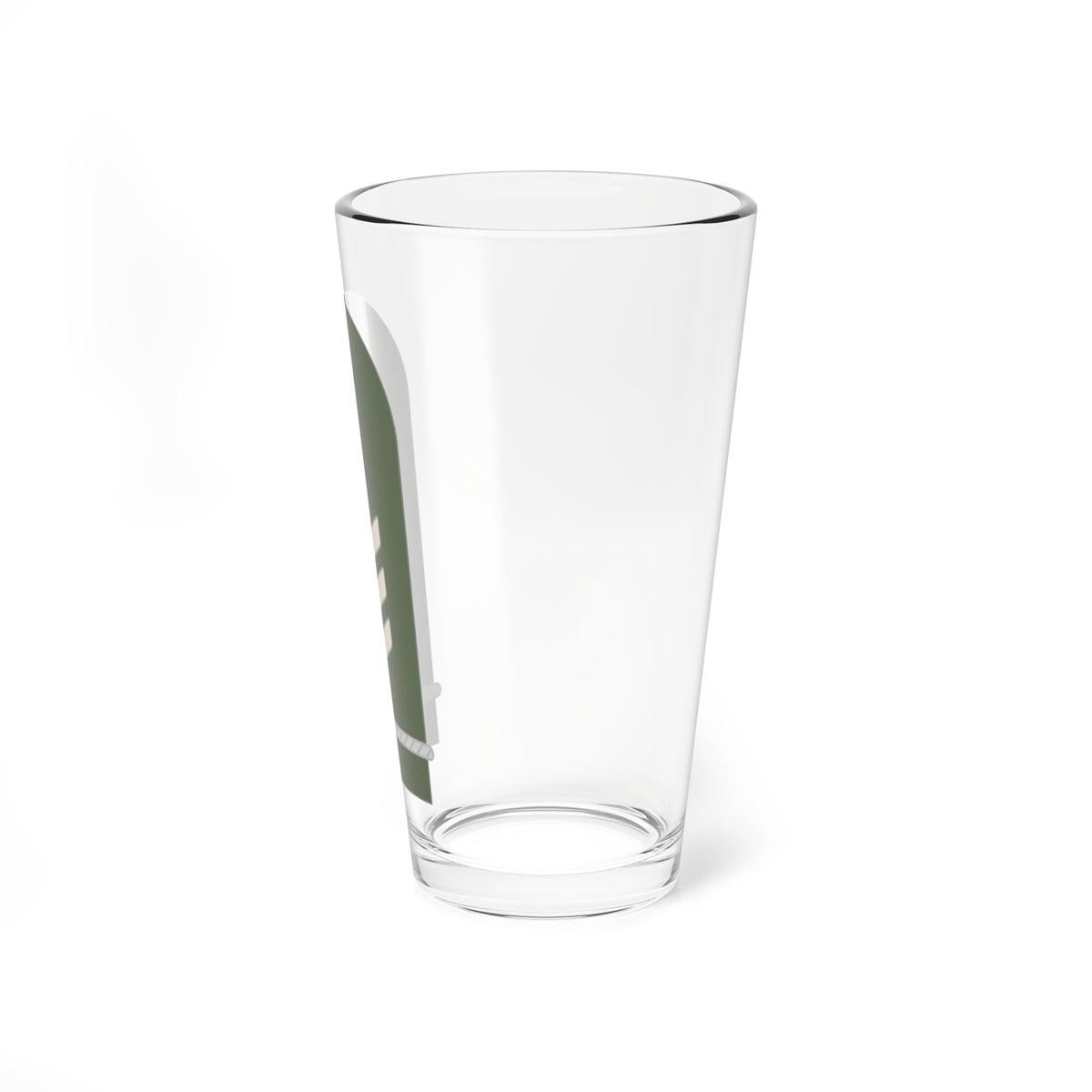 Dienstgrad Bundeswehr Heer 034 Hauptgefreiter Offizieranwaerter (Germany) (Military Rank) Pint Glass 16oz