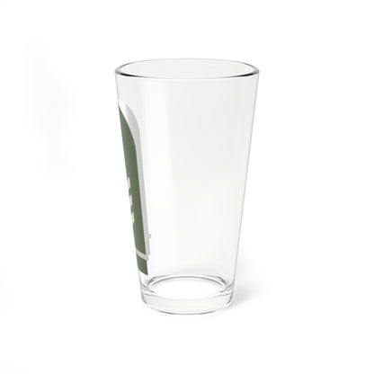 Dienstgrad Bundeswehr Heer 034 Hauptgefreiter Offizieranwaerter (Germany) (Military Rank) Pint Glass 16oz