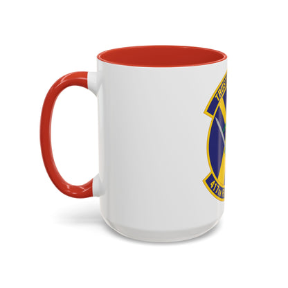 417th Flight Test Squadron (U.S. Air Force) Accent Coffee Mug