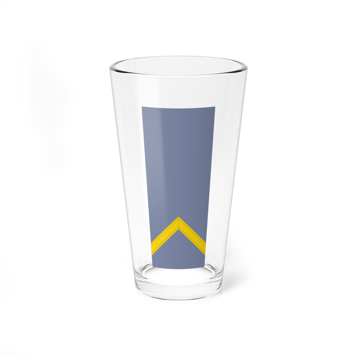 French Army sleeves OR 5 (Military Rank) Pint Glass 16oz
