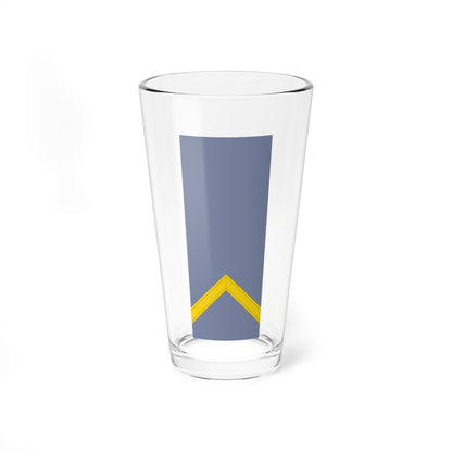 French Army sleeves OR 5 (Military Rank) Pint Glass 16oz