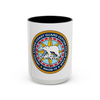USCGC Polar Star WAGB 10 (U.S. Coast Guard) Accent Coffee Mug