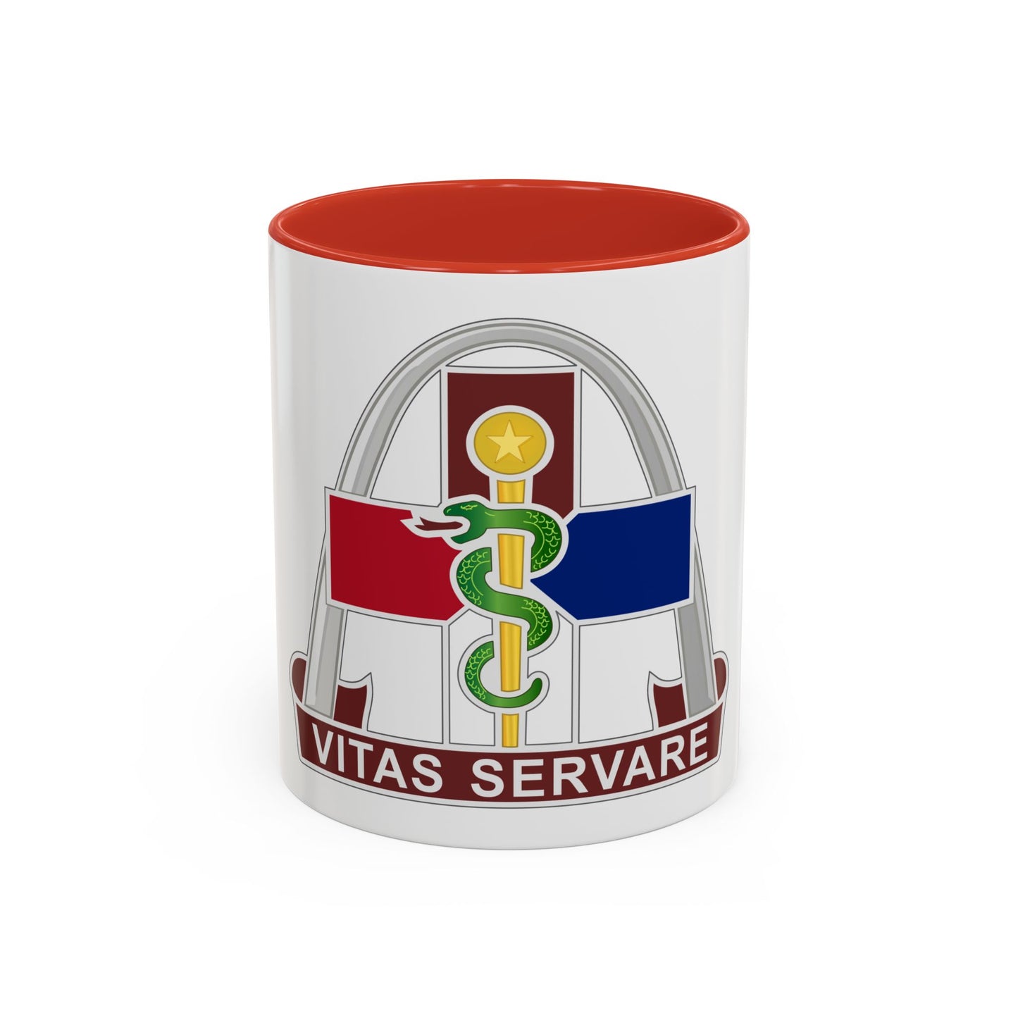 811th Hospital Center (U.S. Army) Accent Coffee Mug