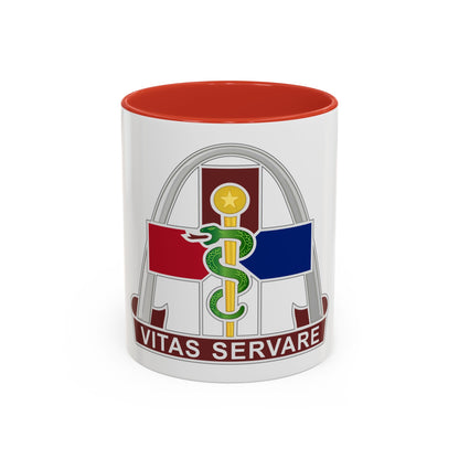 811th Hospital Center (U.S. Army) Accent Coffee Mug