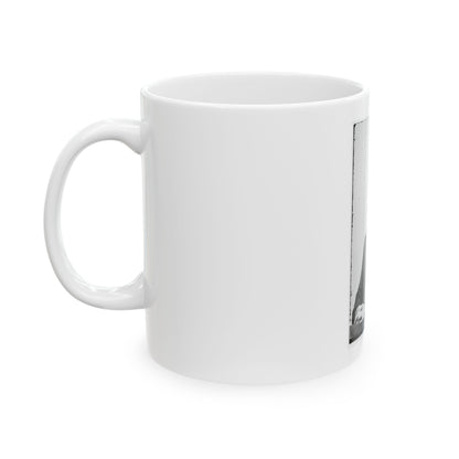 Portrait Of Brig. Gen. John D. Imboden, Officer Of The Confederate Army (U.S. Civil War) White Coffee Mug