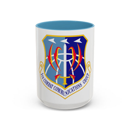 5 Combat Communications Group ACC (U.S. Air Force) Accent Coffee Mug