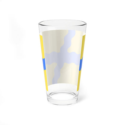 Flag of Kirensk (Russia) Pint Glass 16oz
