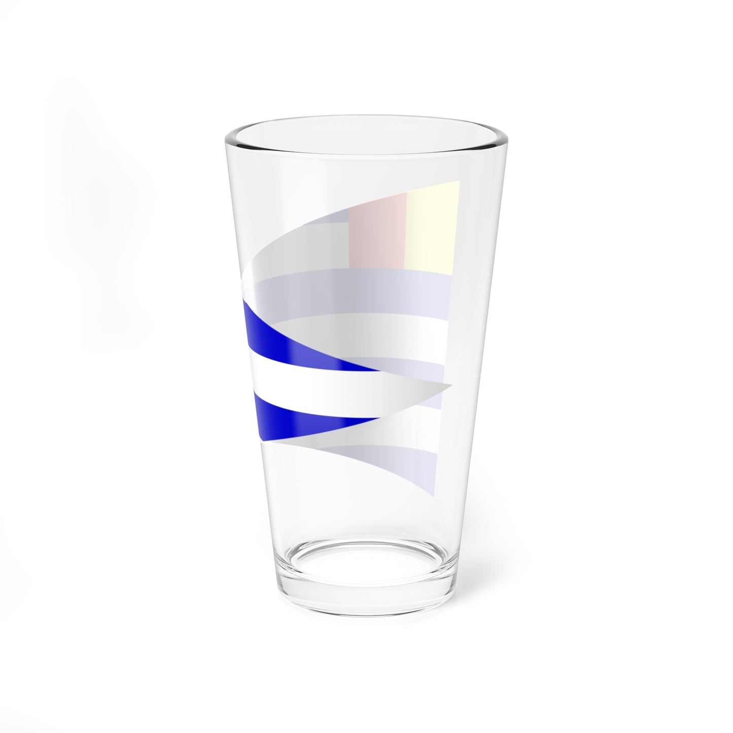 Flag of societe nautique de geneve (Switzerland) Pint Glass 16oz