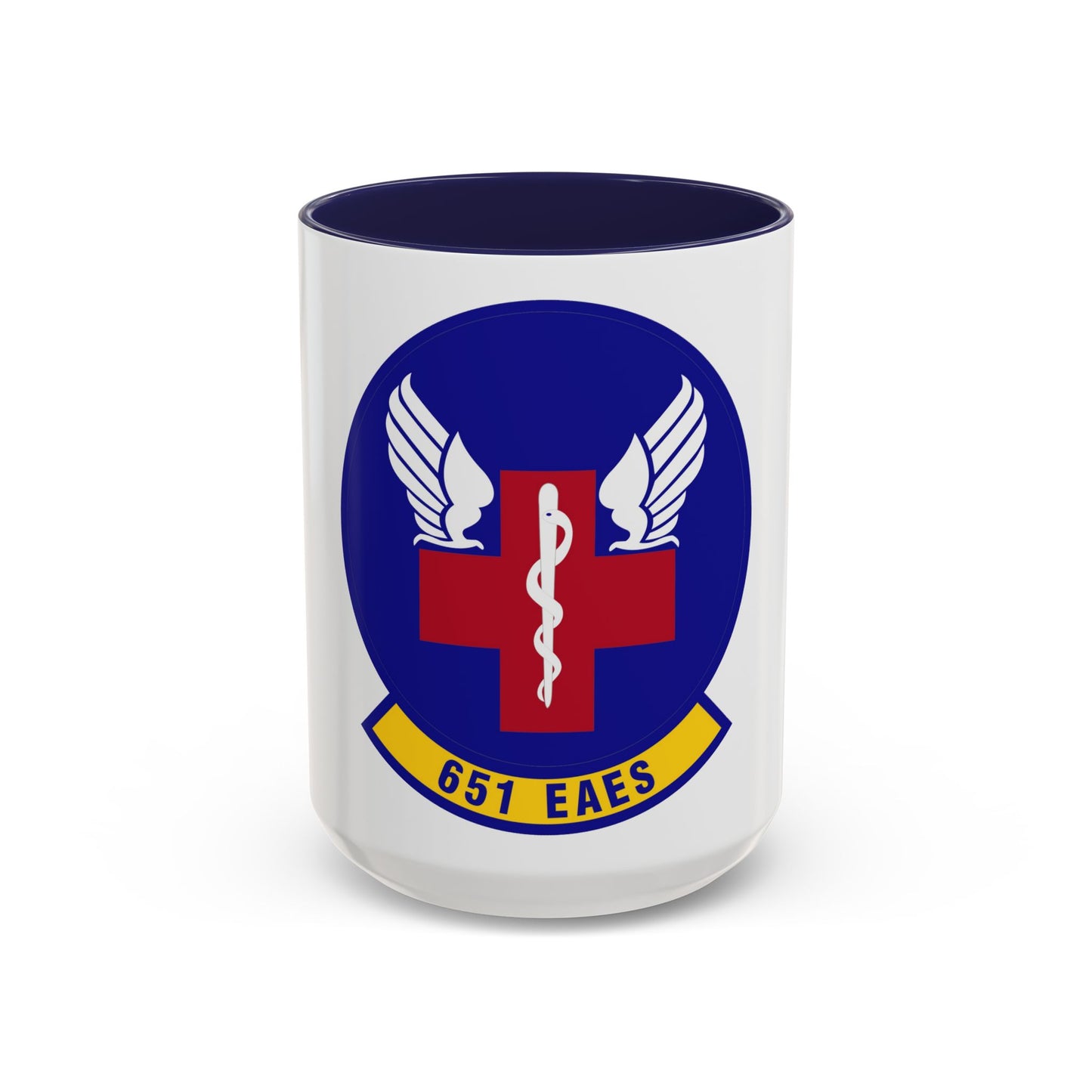 651st Expeditionary Aeromedical Evacuation Squadron (U.S. Air Force) Accent Coffee Mug