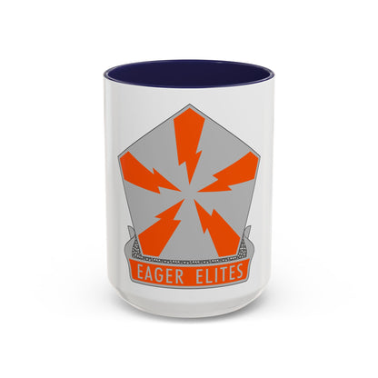 22 Signal Brigade 2 (U.S. Army) Accent Coffee Mug