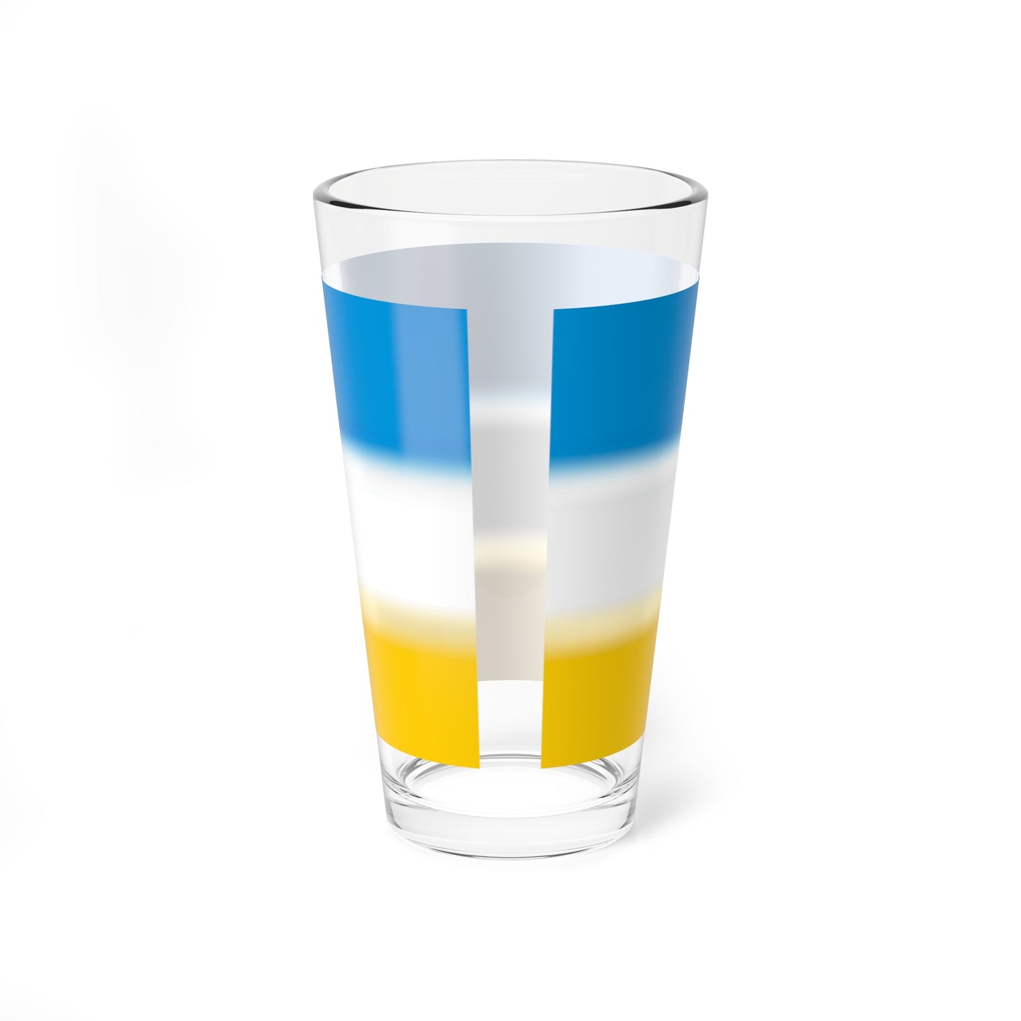 Flag of Crimean Karaites (Russia) Pint Glass 16oz