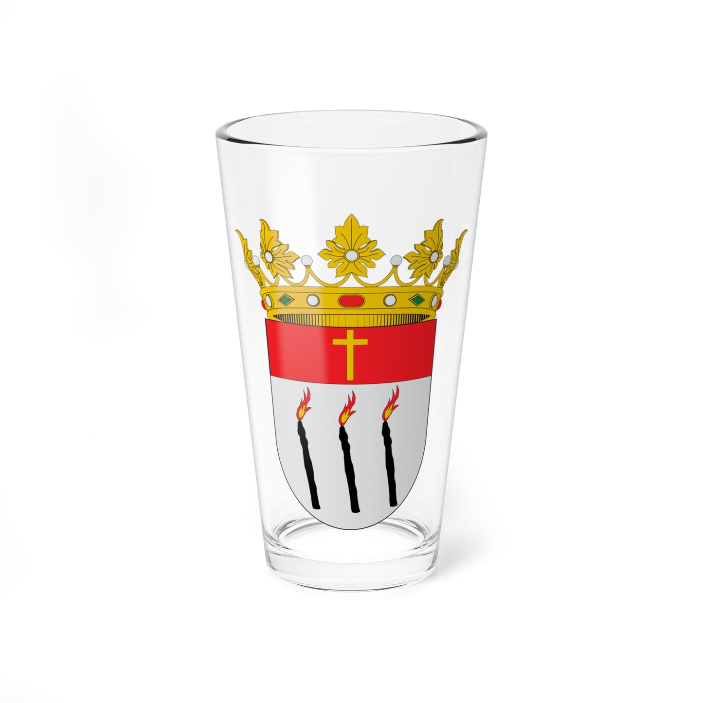 Escudo de Artana (Spain) (Coat of Arms) Pint Glass 16oz