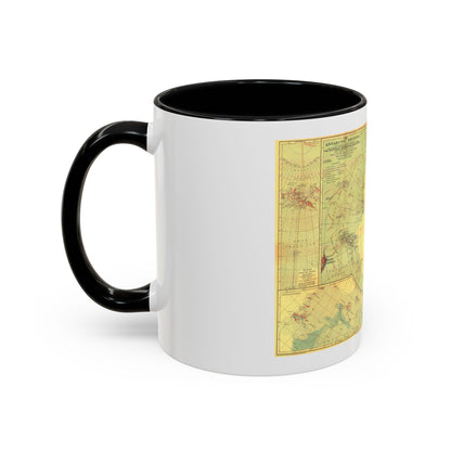 Antarctic Regions (1932) (Map) Accent Coffee Mug