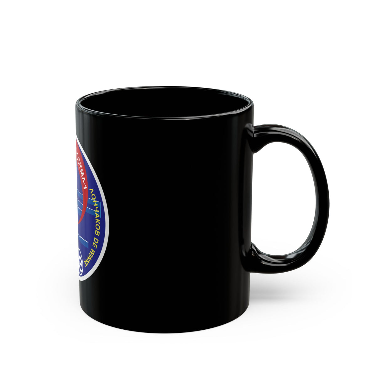 Soyuz TMA-1 (Soyuz Programme) Black Coffee Mug