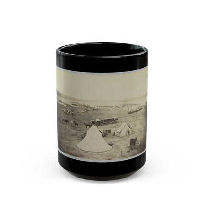 Belle Plain Landing, Va. 002 (U.S. Civil War) Black Coffee Mug