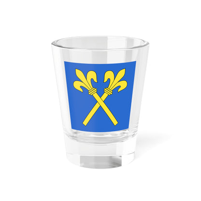 Fahne Zunft zur Saffran (Switzerland) Shot Glass 1.5oz