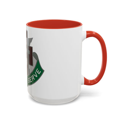 74 Field Hospital (U.S. Army) Accent Coffee Mug