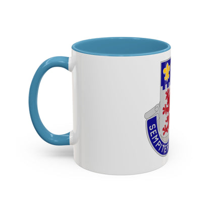 105 Engineer Group (U.S. Army) Accent Coffee Mug