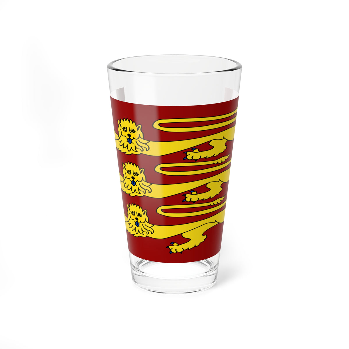 Royal Standard of England (United Kingdom) Pint Glass 16oz
