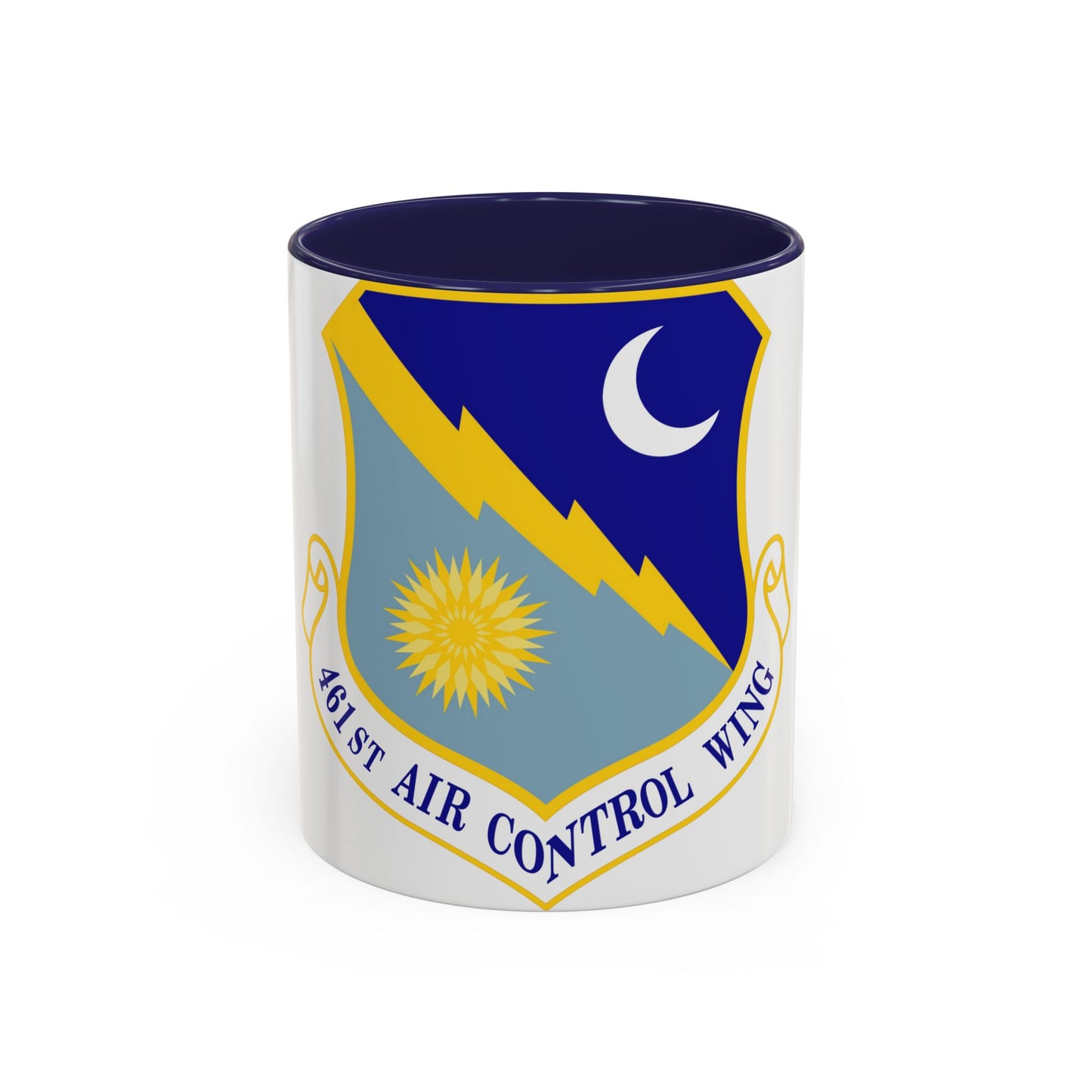 461st Air Control Wing (U.S. Air Force) Accent Coffee Mug