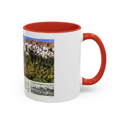 High Himalaya (1988) (Map) Accent Coffee Mug