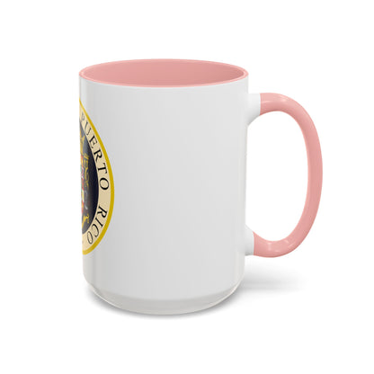 Seal of the Governor of Puerto Rico - Accent Coffee Mug