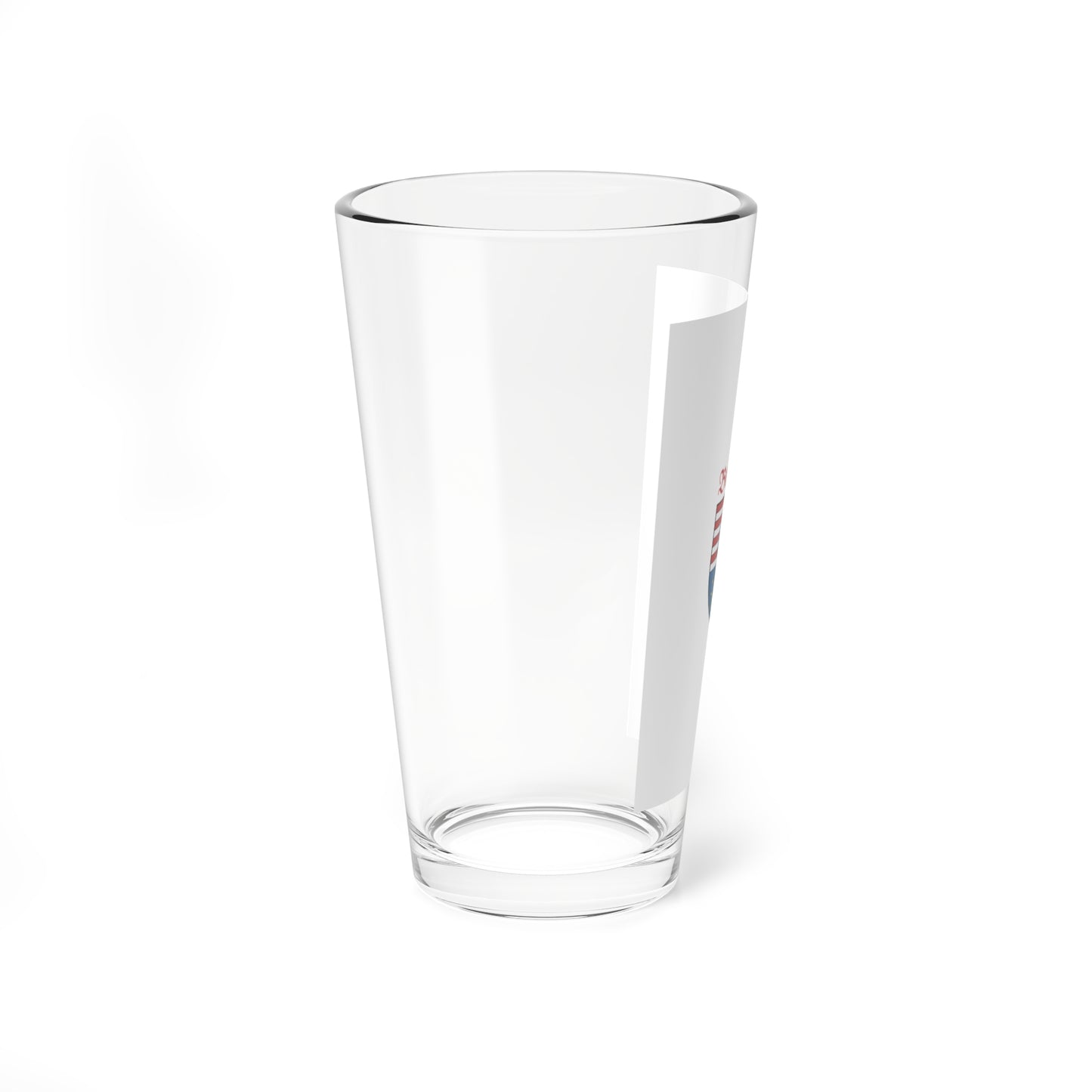 Flag of Budaors vertical (Hungary) Pint Glass 16oz