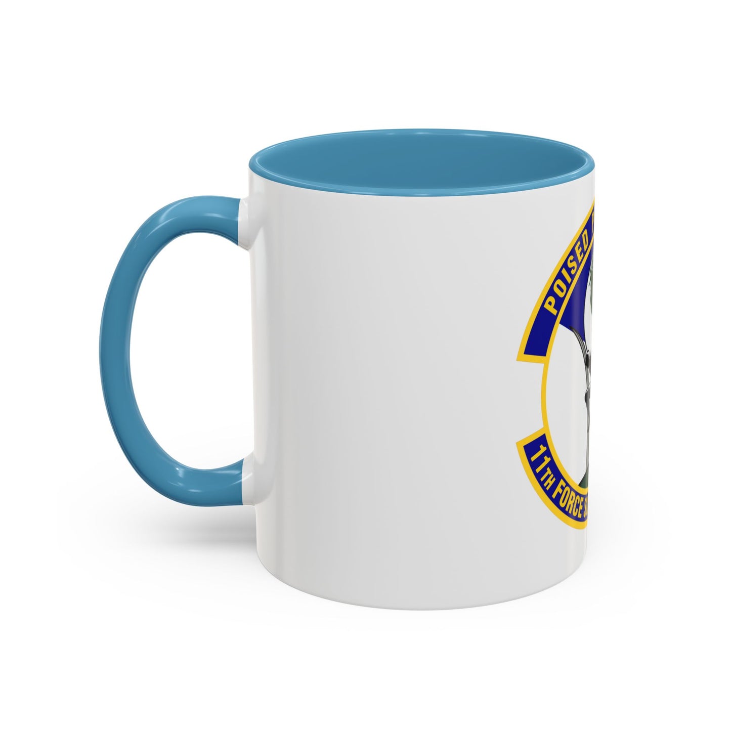 11 Force Support Squadron USAF (U.S. Air Force) Accent Coffee Mug