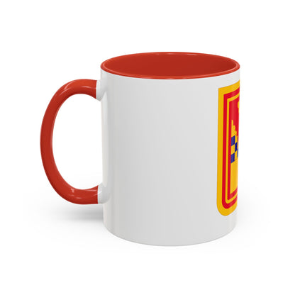 441st Antiaircraft Artillery Missile Battalion v2 (U.S. Army) Accent Coffee Mug