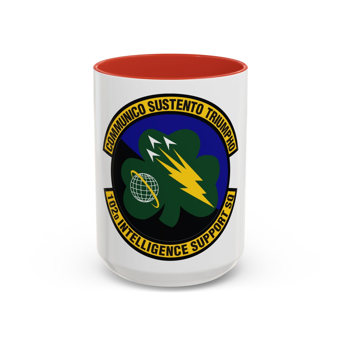 102d Intelligence Support Squadron (U.S. Air Force) Accent Coffee Mug