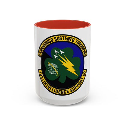 102d Intelligence Support Squadron (U.S. Air Force) Accent Coffee Mug