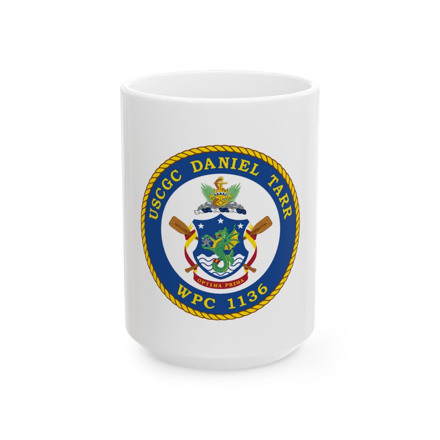 USCGC Daniel Tarr WPC 1136 (U.S. Coast Guard) White Coffee Mug
