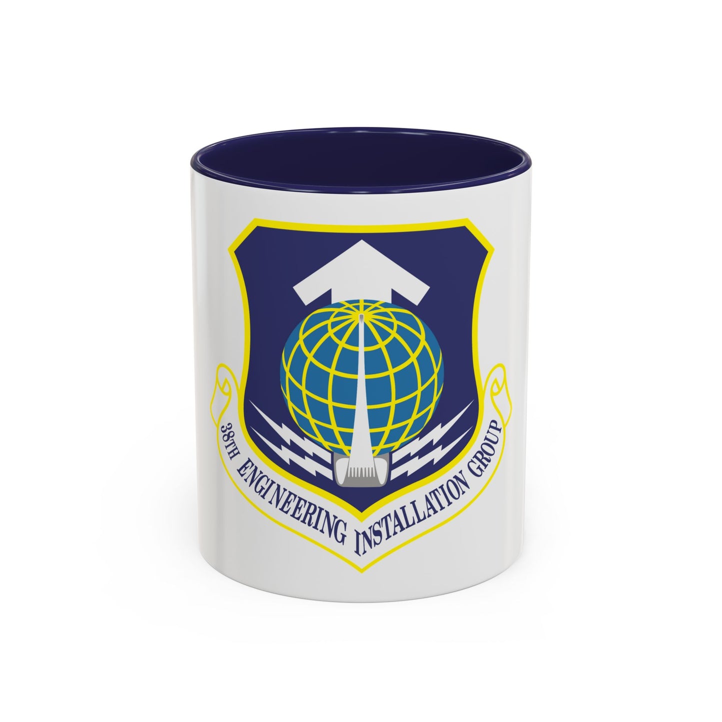 38th Engineering Installation Group (U.S. Air Force) Accent Coffee Mug